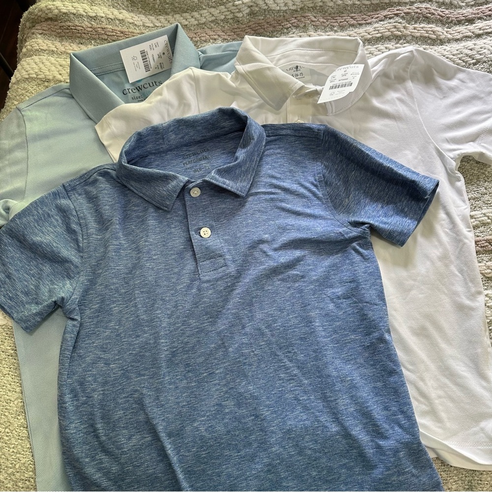 BUNDLE Crewcuts boys uniform tops